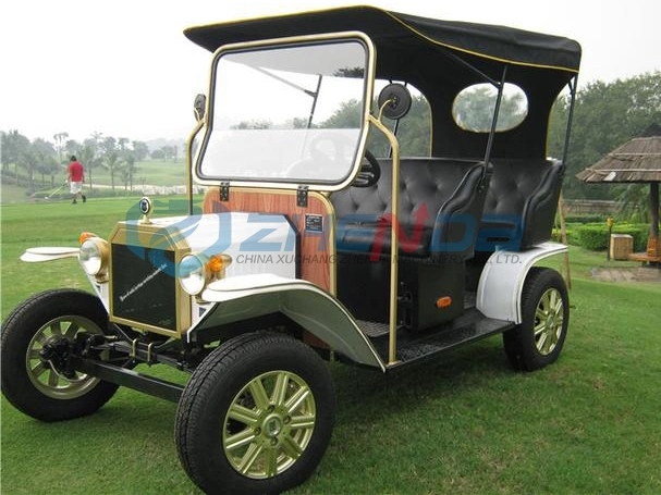 High Fashion Classic Amusement Park 5 Seats Electric Vintage Retro Sightseeing Car